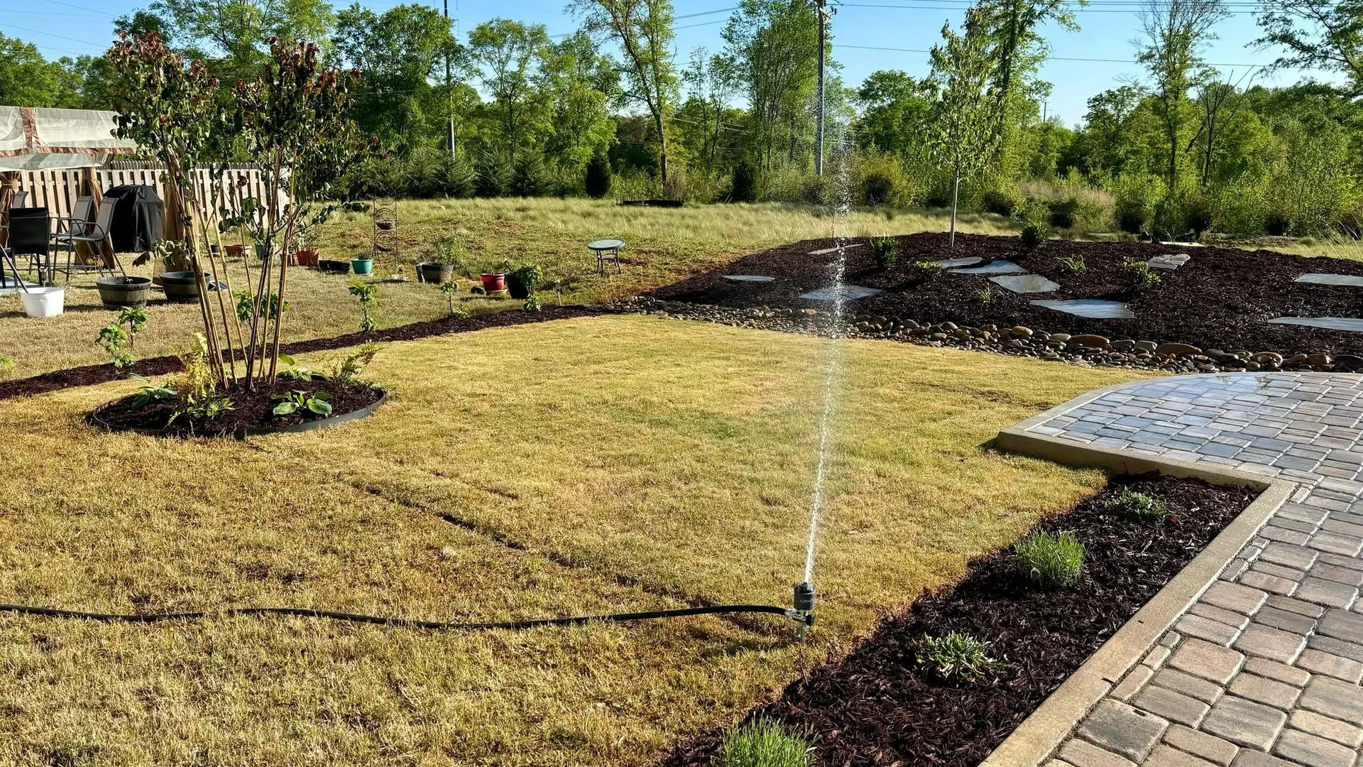 Soil Installation project example for Travelers Rest, South Carolina