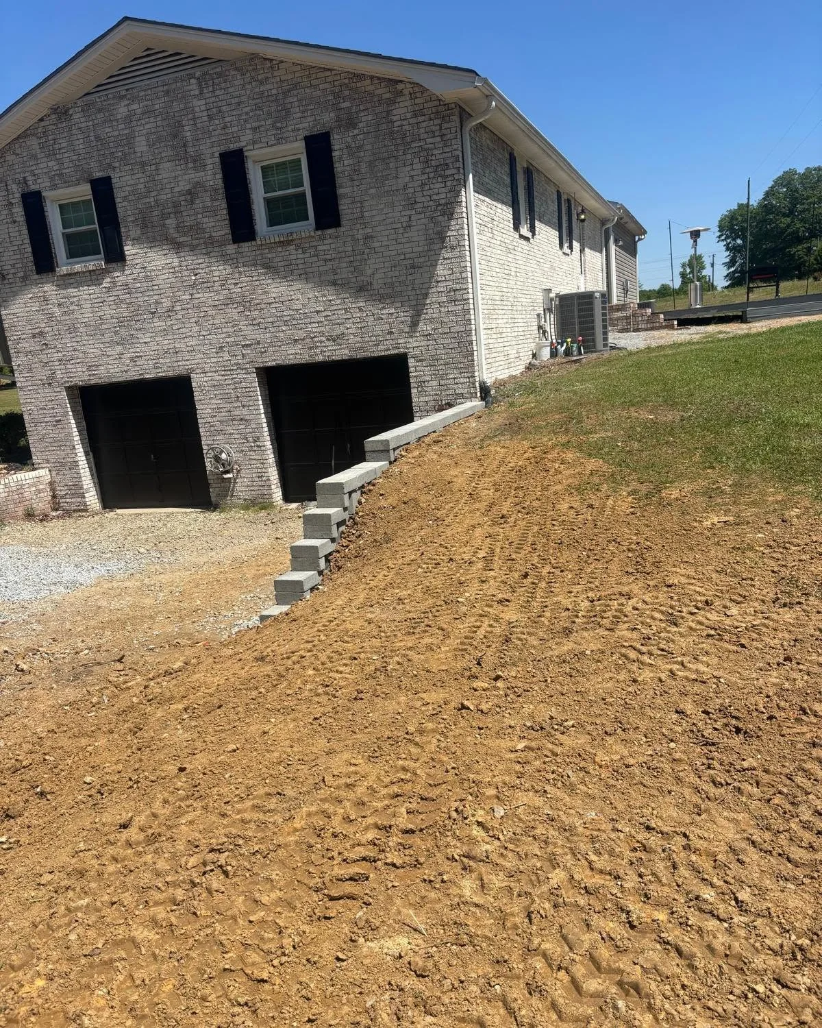 Grading work by Infinite Outdoor Construction